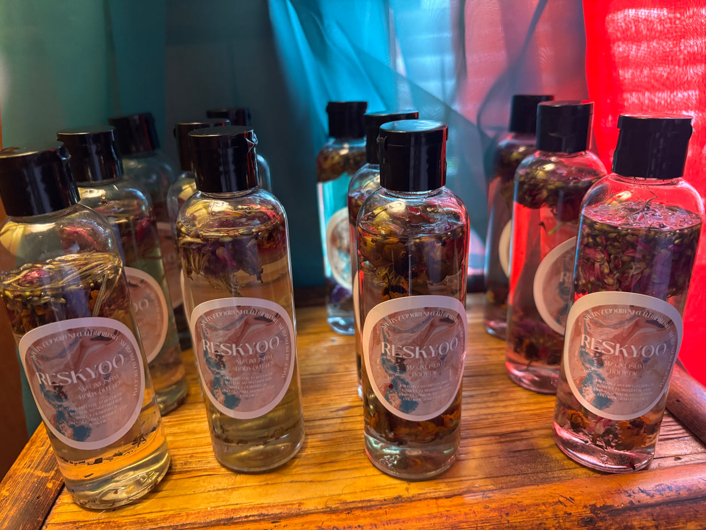 Scented Moisturizing Body Oils
