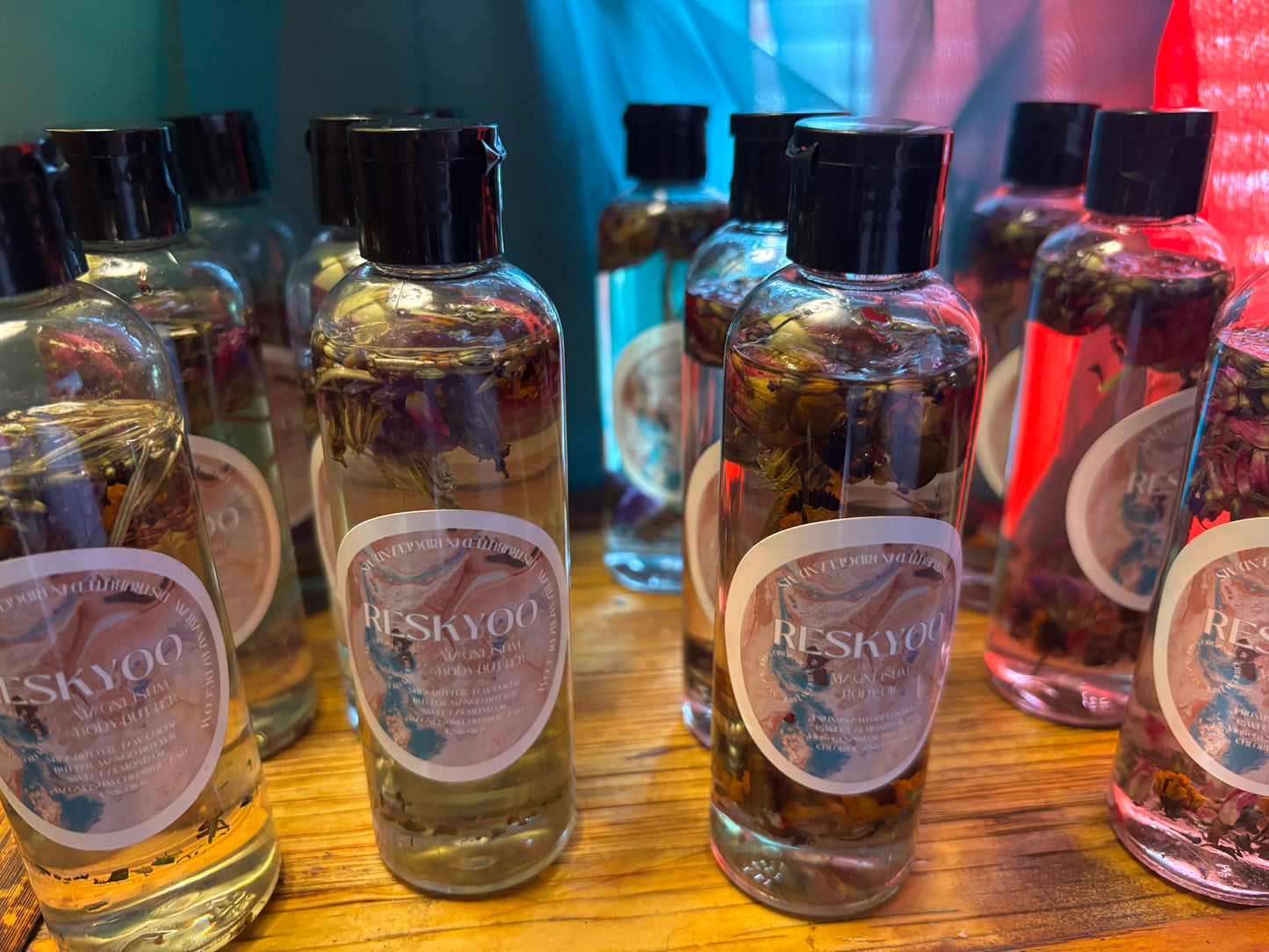 Scented Moisturizing Body Oils