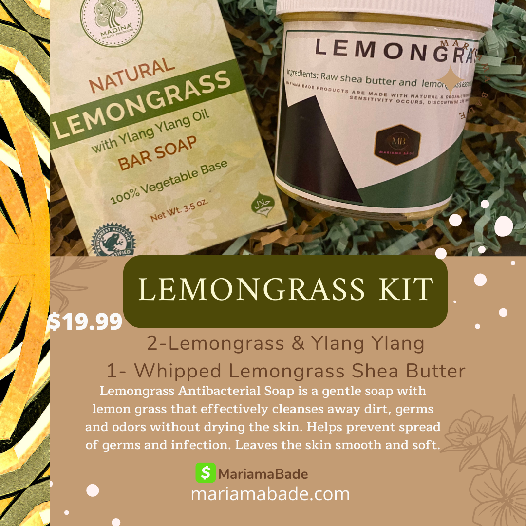 Lemongrass Bath Set