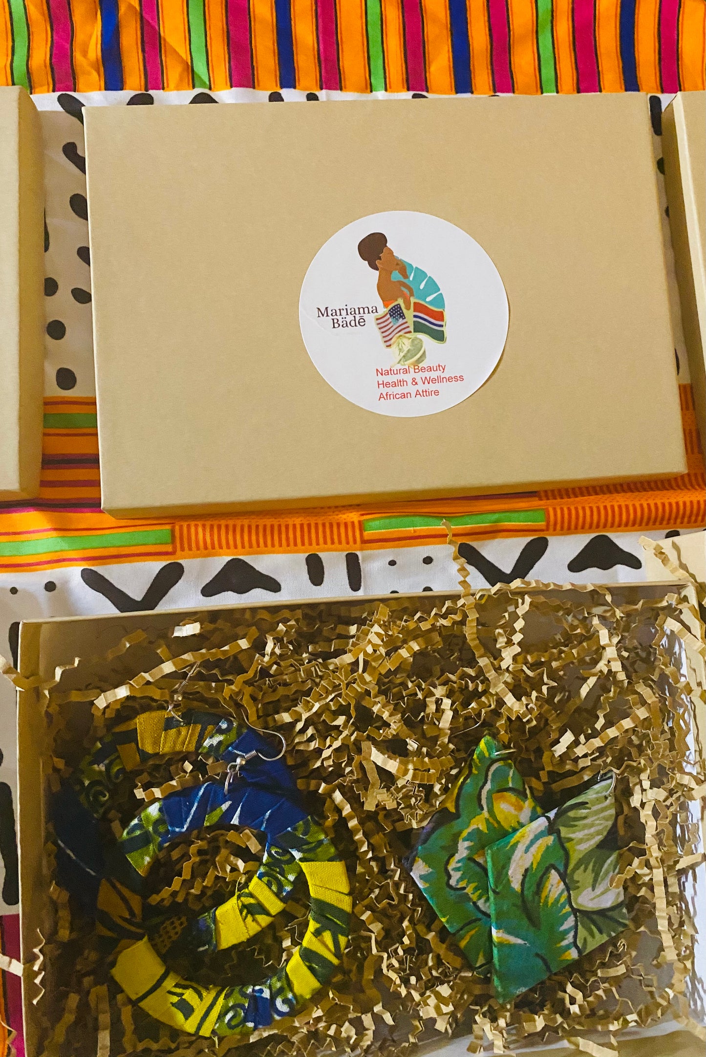 African Earrings Gift Set