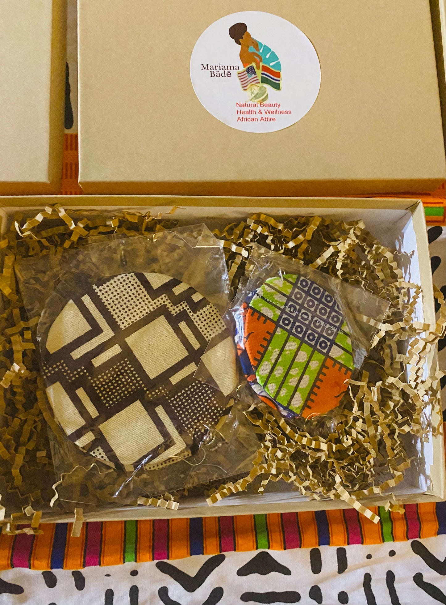 African Earrings Gift Set