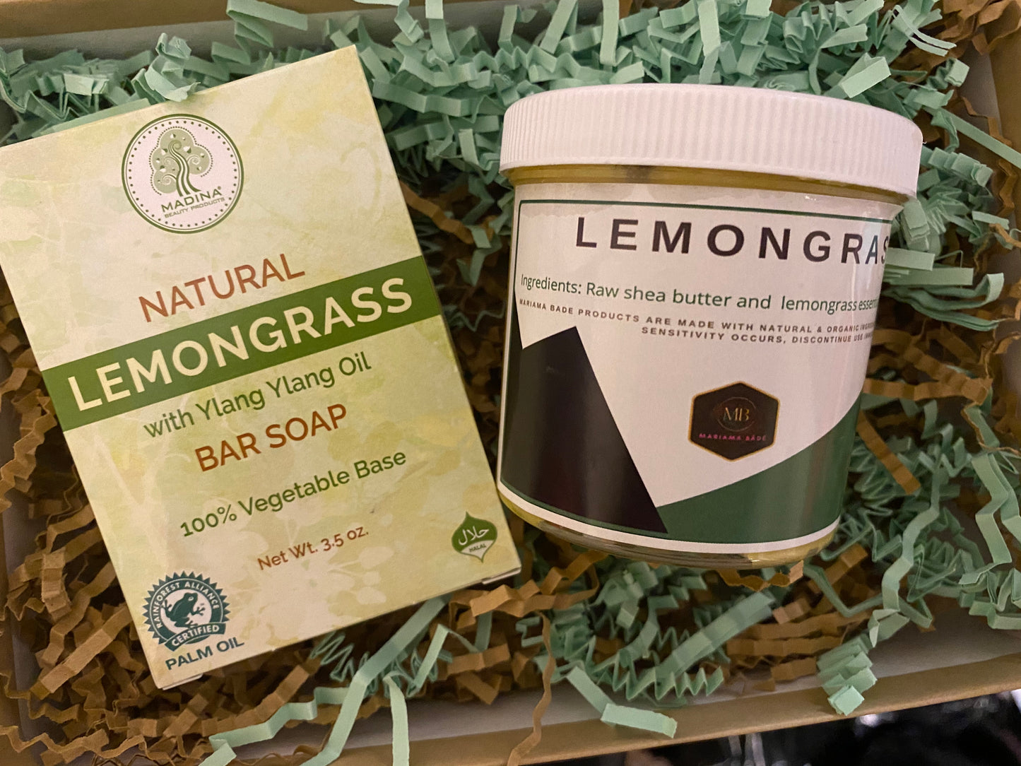 Lemongrass Bath Set