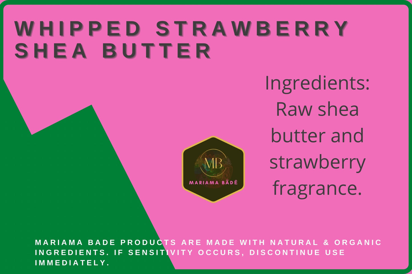 Strawberry Whipped Shea Butter