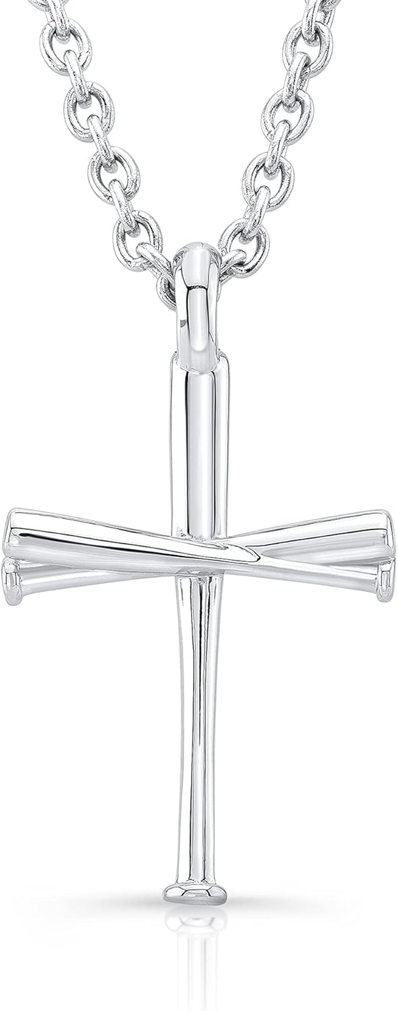 Original Baseball Bat Cross Necklace Jewelry