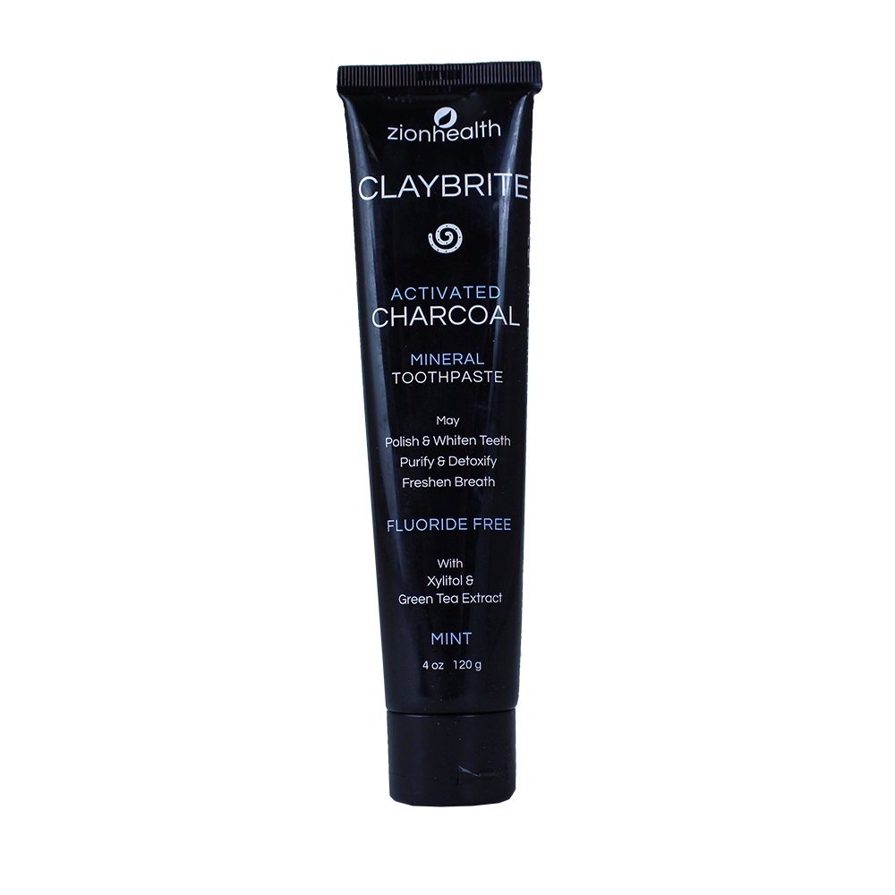Claybrite Activated Charcoal Toothpaste