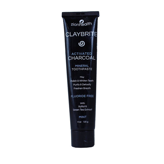 Claybrite Activated Charcoal Toothpaste