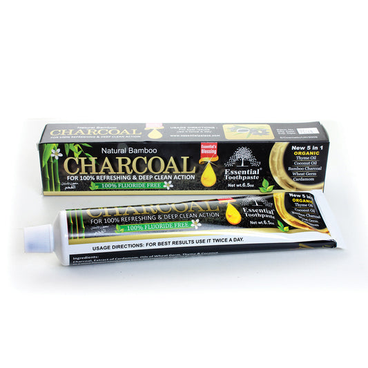 Natural Bamboo Activated Charcoal Toothpaste