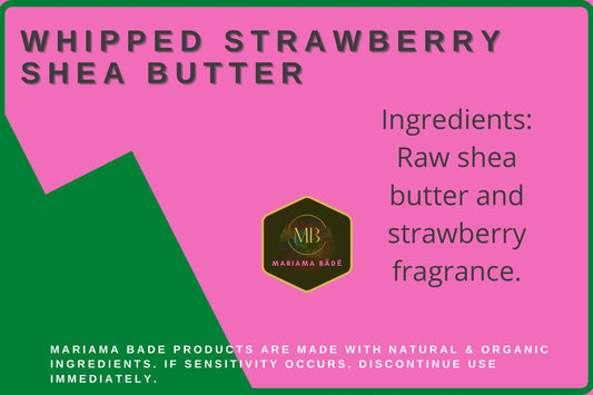 Strawberry Whipped Shea Butter